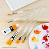 Royal and Langnickel Aqualon Wisp Angular Brush Set (Pack of 5)