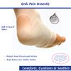 PediFix Visco-gel Achilles Protection Sleeve,White Large