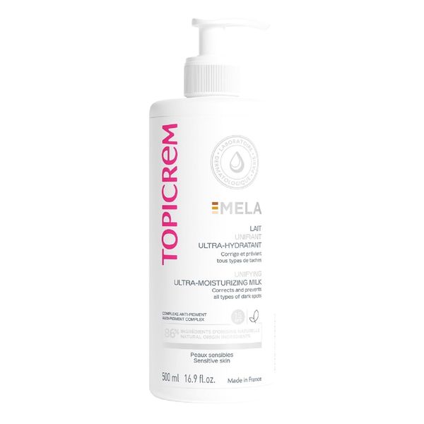 TOPICREM Mela Unifying Lightening Ultra-Moisturizing Milk 500 ml