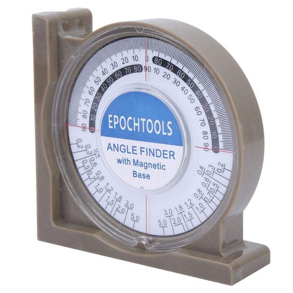 Slope Inclinometer Angle Finder, 0-360 Degrees Multifunctional Slope Level Meter for Measuring Product Angles, Stable Performance