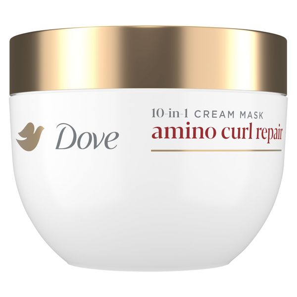 Dove Hair Mask Amino Curl for Curly, Coily Hair with Bio-Protein Care Technology + Amino & Jojoba Oil 9.2 Fl Oz