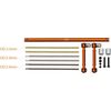 Hot Racing RBA31103 Rear Sway Bar Set - 1:10 Ryft
