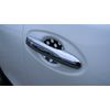 Black and White Polka Dots Car Auto Door Handle Trim Molding Scratch Protector 2 Door Pack