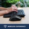 Perixx PERIMICE-821IB Wireless Bluetooth Mouse, Silent Click, Ergonomic Design, 33ft Range, Iron Black