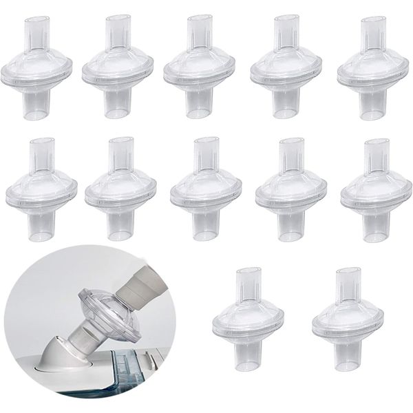 Filters for Cpap Machine - 12 Pcs Cpap Filters fit Inline Filters Compatible wit