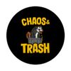Chaos & Trash Opossum Garbage Can Possum PopSockets Swappable PopGrip