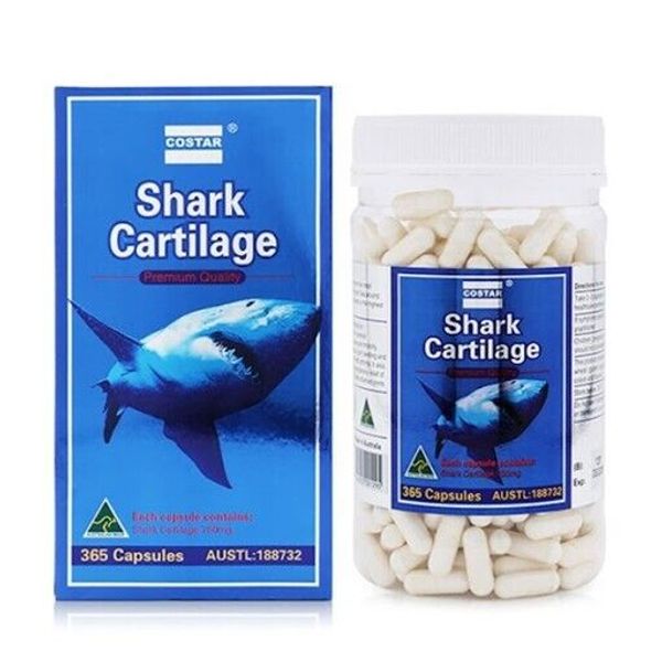 Costar Blue Shark Cartilage 750mg 365 Caps