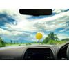 Coolballs Cool Yellow Golf Car Antenna Ball/Mirror Dangler/Auto Dashboard Accessory