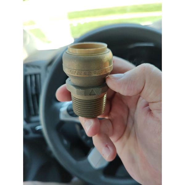 6-Pack Sharkbite U140lF 1"x 1" MNPT Male Adapter 