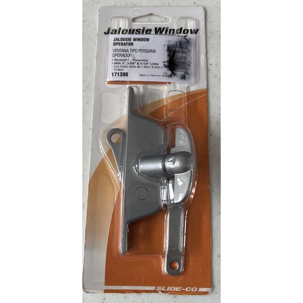 SLIDE CO. Jalousie Window Replacement Operator Gray #171398