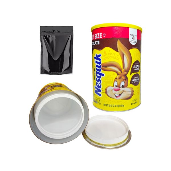 Nesquik XLarge Diversion Safe Stash Can Screw Lock Hidden Compartment