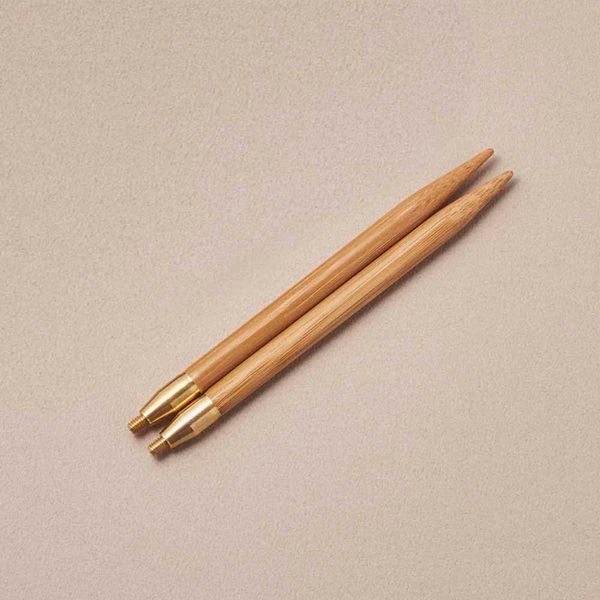 Seeknit Interchangeble Needle Tips, Beige, M4 12,5cm x 8mm