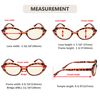 Eyekepper 12 pack Blue Light Blocking Reading Glasses Oval Computer Readers for Women +0.75