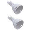 Hot Tub Basics | Waterway Poly Storm Diffuser White 218-4000 6 Pack