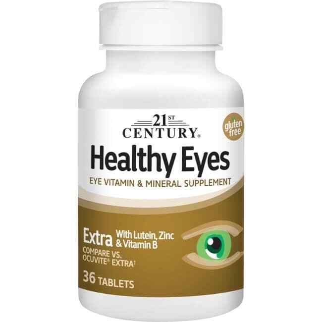 21st Century Healthy Eyes Extra 36 Tabs