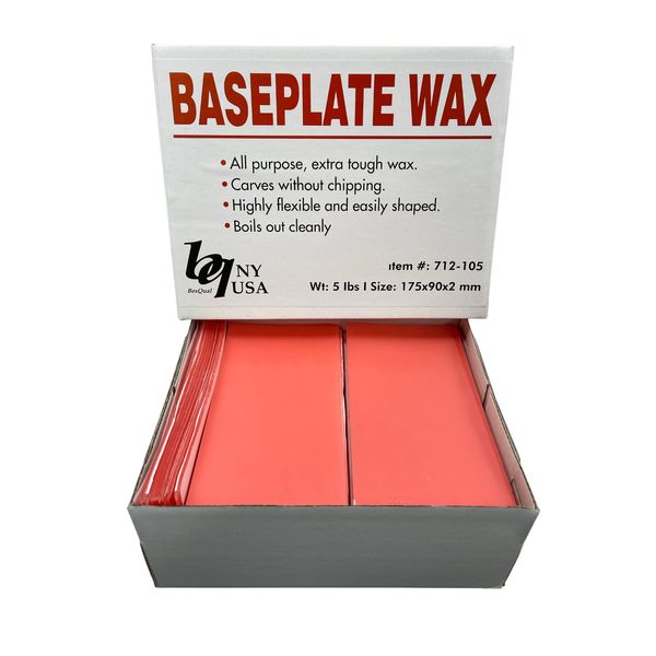 Base Plate Wax Pink - All Purpose Extra Tough -  5 lb  Sheets