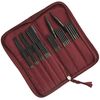 Lantern Moon - Lantern Moon Ajrak Rectangular Double Pointed Knitting Needles Empty Case - 1 Piece, Red