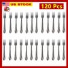120 Pieces Stainless Steel Dinner Forks Flatware Tableware Set Kitchen 7.25 inch