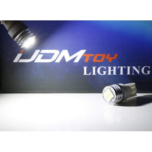 iJDMTOY Complete 6pcs Super Bright Xenon White LED License Plate, Backup and High Mount Cargo Lights Combo Kit Compatible With 2014-2021 Toyota Tundra