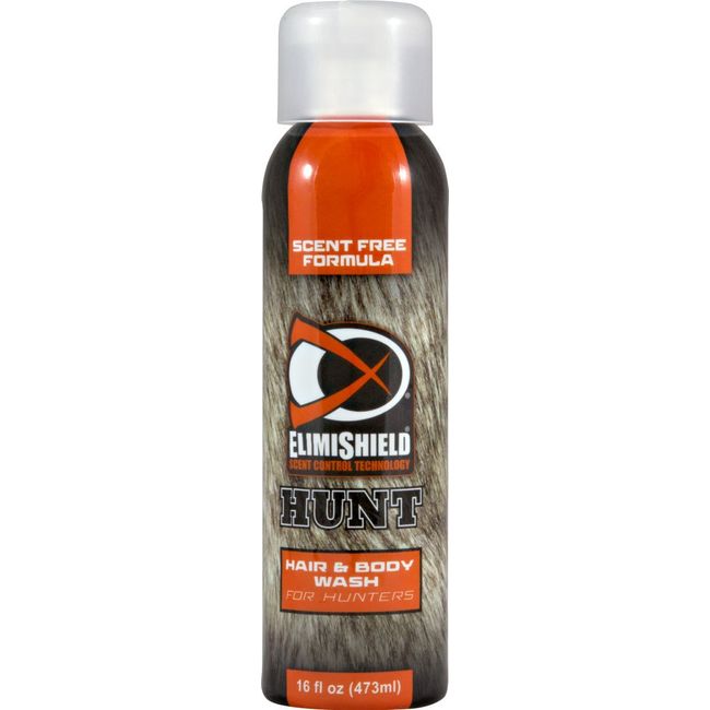 Elimishield HUNT Scent Eliminating Hair & Body Wash for Hunters, 16 oz