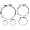Double Wire Hose Clips/Camps for 2" (50mm) Corrugated Pipe