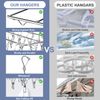 Drying Rack, 52 Clips Stainless Steel Laundry Drying Rack Folding Sock, Underwea