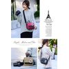 Rowaica Camera Bag, Small, Lightweight, Shoulder Case, Compact, SLR, Mirrorless, Stylish, Black, camera bag