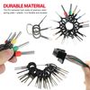 Wire Terminal Removal Tool Car Electrical Wiring Crimp Connector Extractor Kit d
