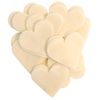 Playfully Ever After 1 inch Stiff Felt Hearts 200pc - Cream