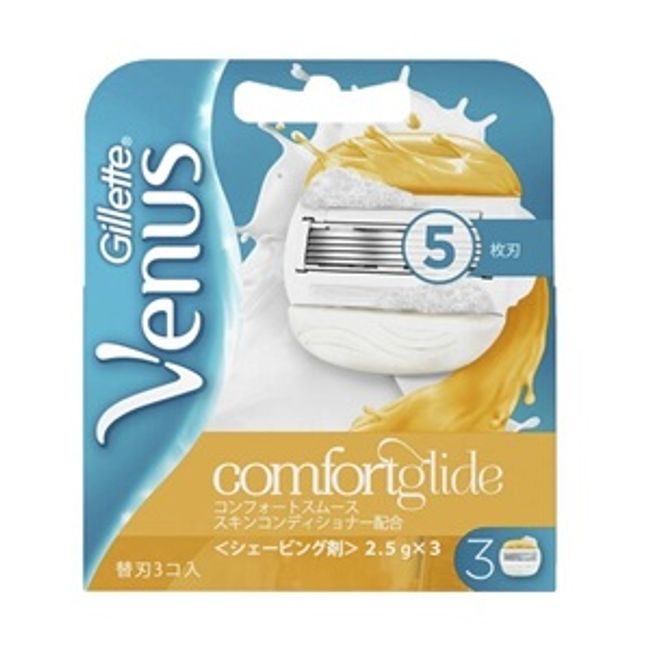 [P&amp;G] Gillette Venus Comfort Smooth Skin Conditioner Contains Replacement Blades 3 Pieces [Cosmetics]