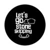 Let's Go Stone Skipping Skipper Skip Stones PopSockets Swappable PopGrip