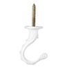 sourcing map Swag Hook Kit White Finish Plant Hanging Ceiling Hook