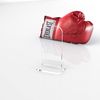 Plexico Upright Boxing Glove Display Stand/Signed Autographed Holder (Clear Base)