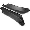 2PCS Polished Car Rear Bumper Lip Diffuser Splitter Canard Protector Accessories