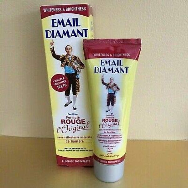 Email Diamant RED Original Cosmetic Toothpaste x5 tubes