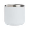 camping cup 350 ml stainless steel white