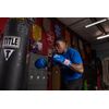 Title Classic Leather Lace Training Gloves 2.0, Blue, 16 oz