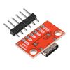 D-FLIFE 10pcs USB Type-C Breakout Board Serial Basic Breakout Female Connector Type PCB Converter Board