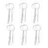 Replacement Brush Heads Cover/Caps, Brush Head Protection Cover Compatible with Oral-B Electric Toothbrush All Round Brush Heads to Keep Dust Away for Travel, Camping, Family, School (6-Pack)