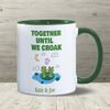 Personalised Together Until We Croak | Funny Gift Idea Cup Tea Coffee | 11oz Inner/Handle Mug