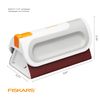 Fiskars DIY Sanding Block, Large, White/Grey