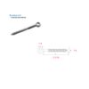 5/32 Cable Railing Kit.Tensioner Quick Installation Stainless Steel 316 polished