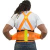 JORESTECH High Visibility Back Support Belt with Reflective Strips (L)