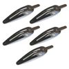 Nippon Chuko Patchin Dough with Horn, Black, 5 Pieces A24-69