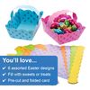 Baker Ross FX545 Easter Baskets Value Pack - Pack of 30, Make Your Own Easter Egg Hunt Baskets for Kids