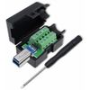 USB 3.0 Modular-Stecker Set, Typ B Stecker, gerade 2001C204 Quadrios Inhalt: 1 St.