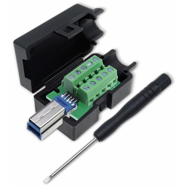 USB 3.0 Modular-Stecker Set, Typ B Stecker, gerade 2001C204 Quadrios Inhalt: 1 St.