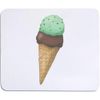 Azeeda 'Double Scoop Ice Cream Cone' Mouse Mat/Desk Pad (MO00037656)