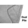 Eurow Absorbent and Fast Drying Microfiber Hand Towels, 16 by 28 Inches, Gray, 2 Pack