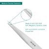 Excelta Tweezer, Medium Pointed Tweezer, Stainless Steel, 5” Overall Length